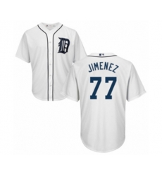 Detroit Tigers #77 Joe Jimenez Replica White Home Cool Base MLB Jersey