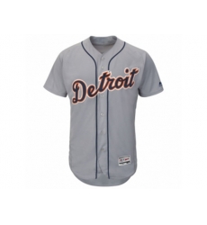 Detroit Tigers Majestic Road Blank Gray Flex Base Authentic Collection Team Jersey