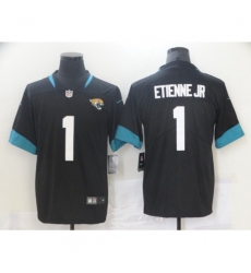 Jacksonville Jaguars #1 Travis Etienne Jr. Black Nike 2021 Alternate Limited Jersey