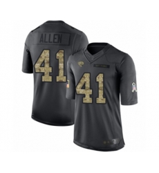 Jacksonville Jaguars #41 Josh Allen Limited Black 2016 Salute to Service Football Jersey