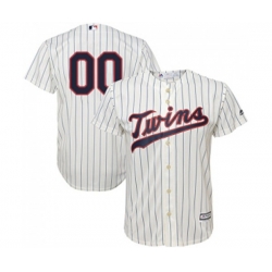 Minnesota Twins Customized Replica Cream Alternate Cool Base Baseball Jersey