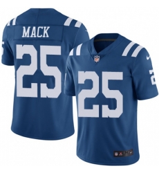 Indianapolis Colts #25 Marlon Mack Limited Royal Blue Rush Vapor Untouchable NFL Jersey