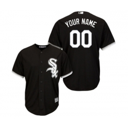 Chicago White Sox Customized Replica Black Alternate Home Cool Base Baseball Jersey