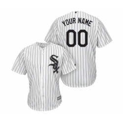 Chicago White Sox Customized White Home Flex Base Authentic Collection Baseball Jersey