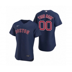 Boston Red Sox Custom Nike Navy Authentic 2020 Alternate Jersey