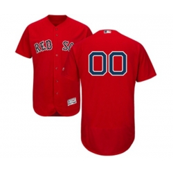 Boston Red Sox Customized Red Alternate Flex Base Authentic Collection Baseball Jersey