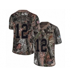 Houston Texans #12 Kenny Stills Limited Camo Rush Realtree Football Jersey
