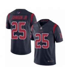 Houston Texans #25 Duke Johnson Jr Limited Navy Blue Rush Vapor Untouchable Football Jersey