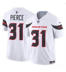 Houston Texans #31 Dameon Pierce White 2024 Vapor F U S E Limited Stitched Jersey