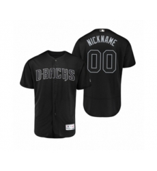 Arizona Diamondbacks Custom Black 2019 Players Weekend Nickname Authentic Jersey