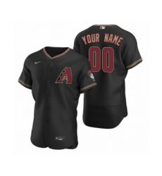 Arizona Diamondbacks Custom Nike Black Authentic 2020 Alternate Jersey