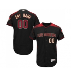 Arizona Diamondbacks Customized Black Alternate Authentic Collection Flex Base Baseball Jersey