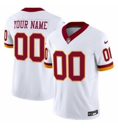 Washington Commanders Active Player Custom White 2025 F U S E Throwback Vapor Limited Stitched Football Jersey