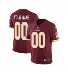 Washington Redskins Customized Burgundy Red Team Color Vapor Untouchable Limited Player Football Jersey