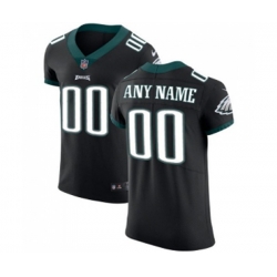 Philadelphia Eagles Customized Black Alternate Vapor Untouchable Elite Player Football Jersey