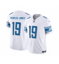 Detroit Lions #19 Donovan Peoples-Jones White 2023 F.U.S.E. Vapor Untouchable Limited Football Stitched Jerseys