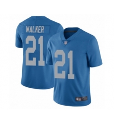 Detroit Lions #21 Tracy Walker Blue Alternate Vapor Untouchable Limited Player Football Jersey