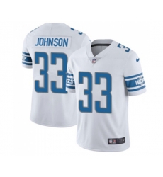 Detroit Lions #33 Kerryon Johnson White Vapor Untouchable Limited Player Football Jersey