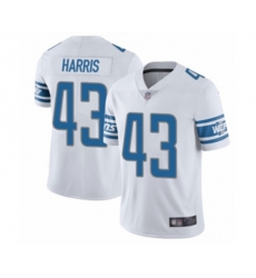 Detroit Lions #43 Will Harris White Vapor Untouchable Limited Player Football Jersey