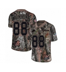 Detroit Lions #88 T.J. Hockenson Limited Camo Rush Realtree Football Jersey
