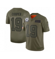 Dallas Cowboys #19 Amari Cooper Limited Camo 2019 Salute to Service Football Jersey