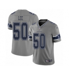 Dallas Cowboys #50 Sean Lee Limited Gray Inverted Legend Football Jersey