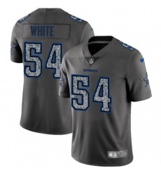 Dallas Cowboys #54 Randy White Gray Static Vapor Untouchable Limited NFL Jersey