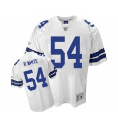 Dallas Cowboys #54 Randy White Premier EQT White Legend Throwback Football Jersey
