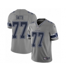 Dallas Cowboys #77 Tyron Smith Limited Gray Inverted Legend Football Jersey