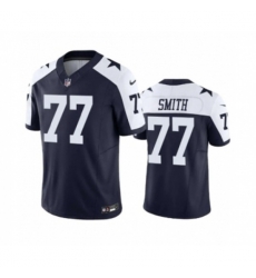 Dallas Cowboys #77 Tyron Smith Navy 2023 F.U.S.E. Vapor Limited Stitched Football Jersey