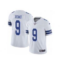 Dallas Cowboys #9 Tony Romo Vapor Untouchable Limited White NFL Jersey