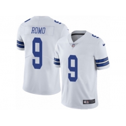 Dallas Cowboys #9 Tony Romo Vapor Untouchable Limited White NFL Jersey
