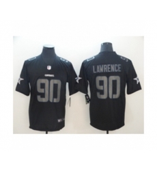 Dallas Cowboys #90 Demarcus Lawrence Limited Black Rush Impact NFL Jersey
