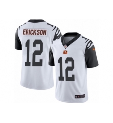 Cincinnati Bengals #12 Alex Erickson Limited White Rush Vapor Untouchable NFL Jersey