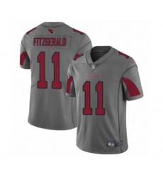 Arizona Cardinals #11 Larry Fitzgerald Limited Silver Inverted Legend Football Jersey
