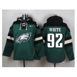 Philadelphia Eagles #92 Reggie White Green Player Pullover Hoodie Philadelphia Eagles #92 Reggie White Green Player Pullover Hoodie