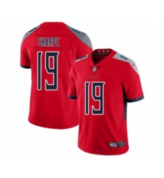 Tennessee Titans #19 Tajae Sharpe Limited Red Inverted Legend Football Jersey