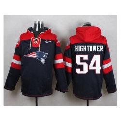 New England Patriots #54 Donta Hightower Navy Blue Player Pullover Hoodie New England Patriots #54 Donta Hightower Navy Blue Player Pullover Hoodie