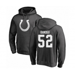 Indianapolis Colts #52 Ben Banogu Ash One Color Pullover Hoodie