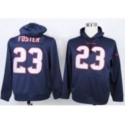 Chicago Bears #23 devin hester blue[pullover hooded sweatshirt]