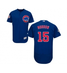 Chicago Cubs #15 Brandon Morrow Royal Blue Alternate Flex Base Authentic Collection MLB Jersey