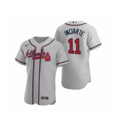 Atlanta Braves Ender Inciarte Nike Gray Authentic 2020 Road Jersey