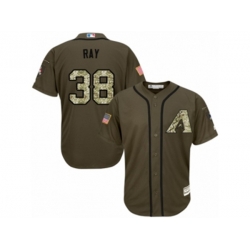 Arizona Diamondbacks #38 Robbie Ray Replica Green Salute to Service MLB Jersey