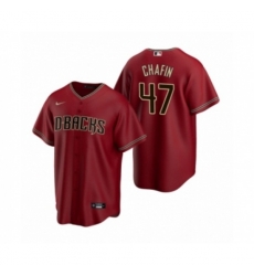 Arizona Diamondbacks #47 Andrew Chafin Nike Red Replica Alternate Jersey
