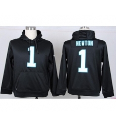 Carolina Panthers #1 newton black[pullover hooded sweatshirt]