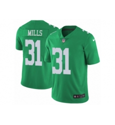 Philadelphia Eagles #31 Jalen Mills Limited Green Rush Vapor Untouchable NFL Jersey