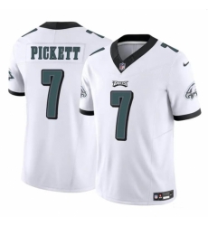 Philadelphia Eagles #7 Kenny Pickett White 2023 F.U.S.E Vapor Untouchable Limited Football Stitched Jersey