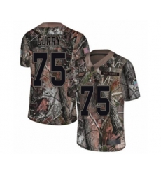 Philadelphia Eagles #75 Vinny Curry Camo Rush Realtree Limited Football Jersey