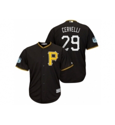 Pittsburgh Pirates #29 Francisco Cervelli 2017 Spring Training Cool Base Stitched MLB Jersey