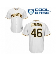Pittsburgh Pirates Chris Stratton Replica White Home Cool Base Baseball Player Jersey